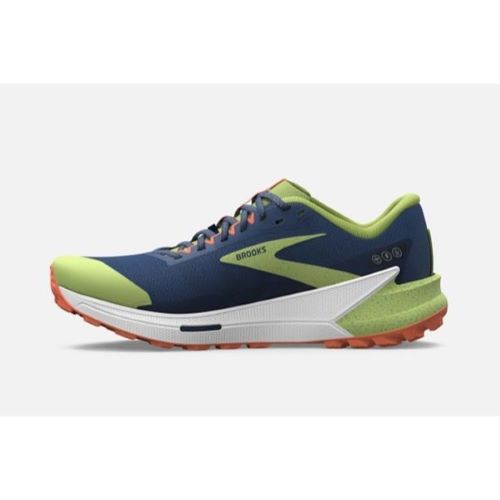 Brooks Mens Catamount 2 Navy/Firecracker/Green