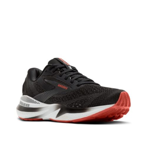 Brooks Mens Adrenaline GTS 24 Black/Grey/Red