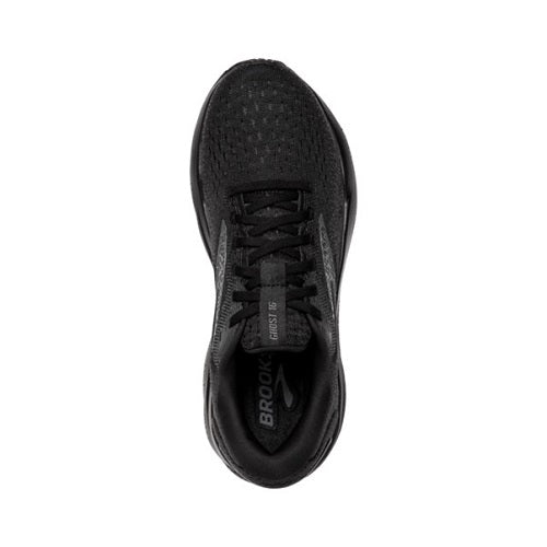 Brooks Womens Ghost 16 Black/Black/Ebony