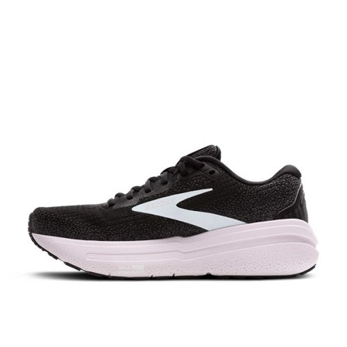 Brooks Womens Ghost Max 2 Black/White/Orchid Ice