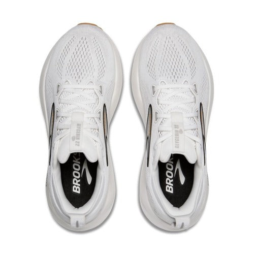 Brooks Womens Glycerin 22 White/Grey/Black