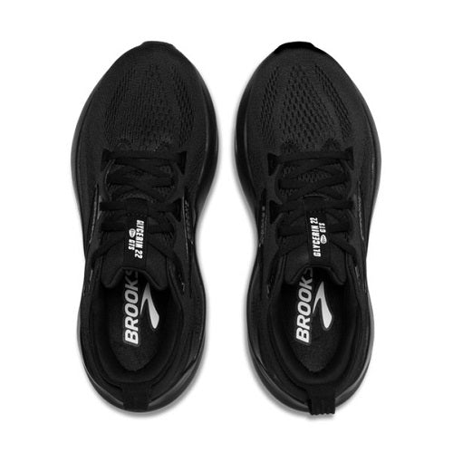 Brooks Womens Glycerin 22 GTS Black/Black/Black