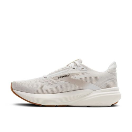Brooks Womens Revel 8 White/Chateau Grey