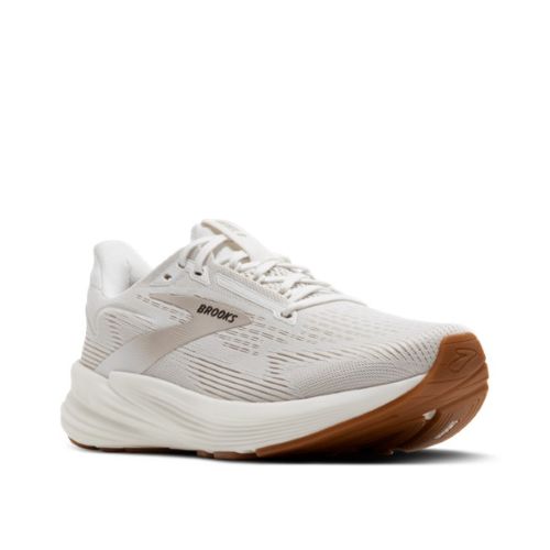 Brooks Womens Revel 8 White/Chateau Grey