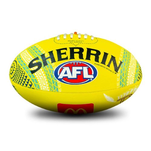 Sherrin AFL Sir Doug Nichols Synthetic Replica 2025 Size 5