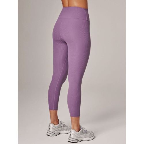 Running Bare Womens Drop In Pocket 7/8 Tight Oleander