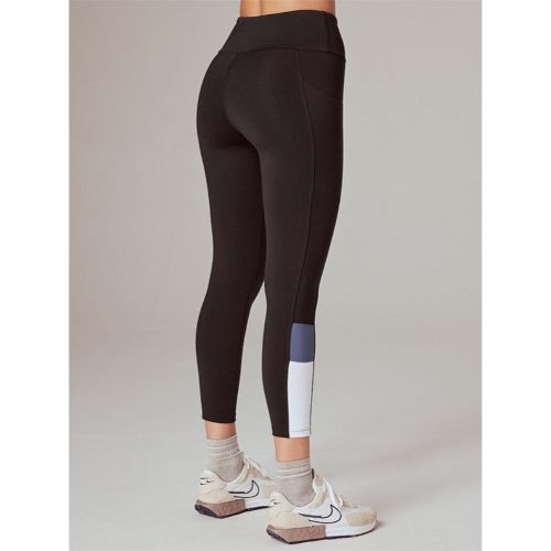 Running Bare Womens Gen 2 Ankle 7/8 Tight Black/Stardust