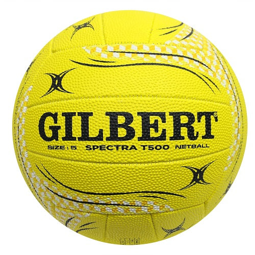 Netball Gilbert Spectra T500 Size 5 yellow