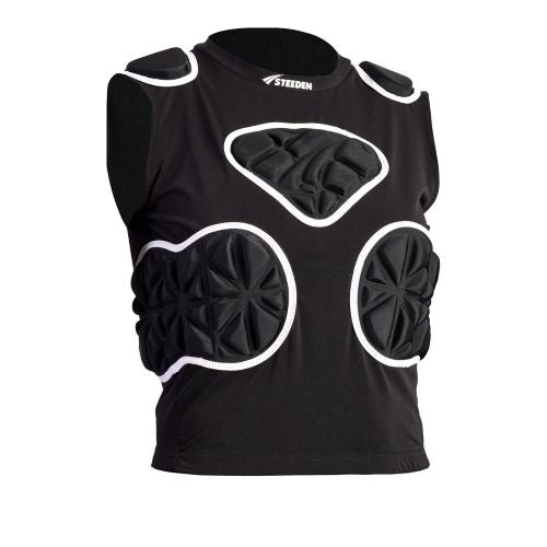 Steeden Womens Shield Half Shoulderpads Black