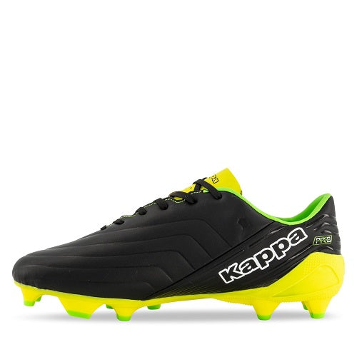 Kappa Adult Player Mid FG Black/Yellow Fluro/Green Fluro/Black