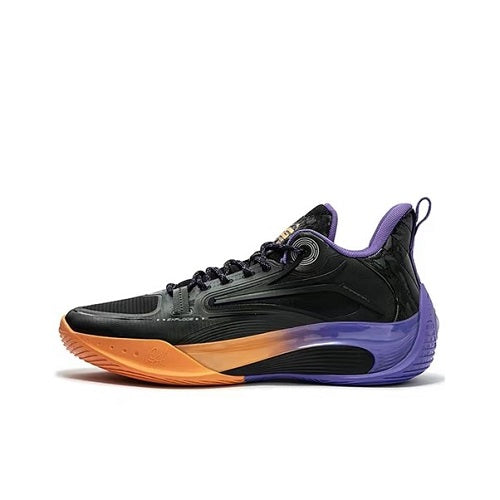 361 Mens Training Basketball Obsidian Black/Dark Purple