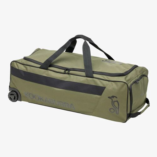 Kooka Pro 4.0 Wheelie Cricket Bag Khaki/Black
