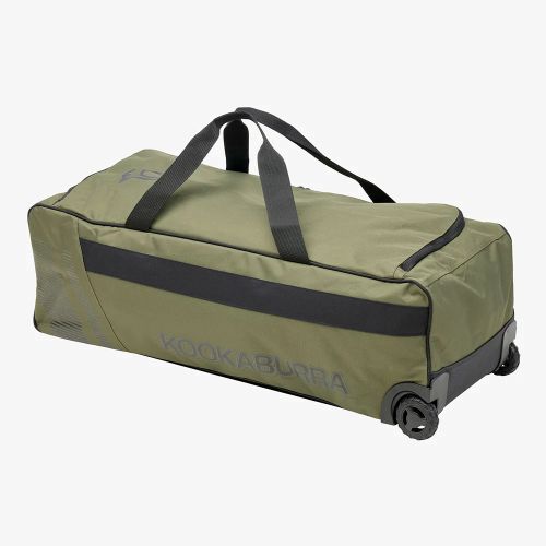 Kooka Pro 4.0 Wheelie Cricket Bag Khaki/Black