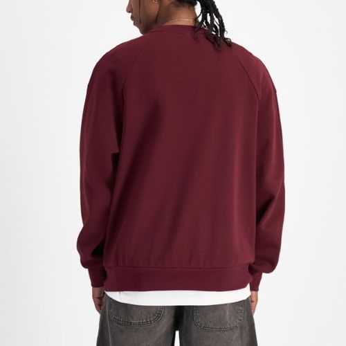Champion Mens Legacy Tech Crew Sweat Maroon