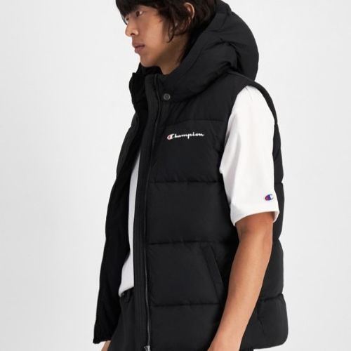 Champion Mens Rochester Puffer Vest Black