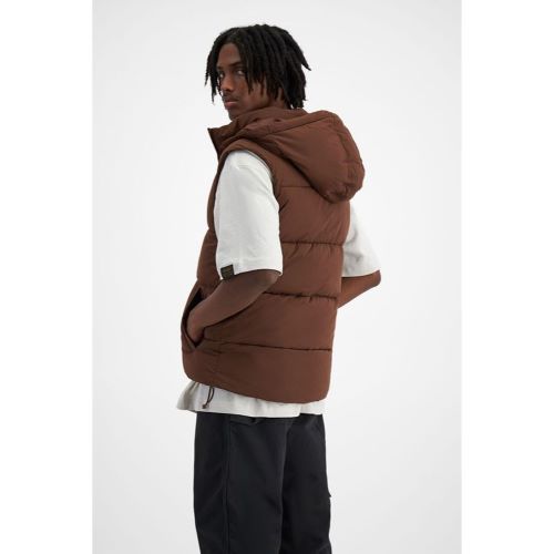 Champion Mens Rochester Puffer Vest Charlie Brown