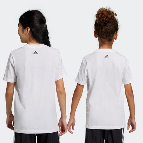 Adidas Kids Linear Tee White/Black