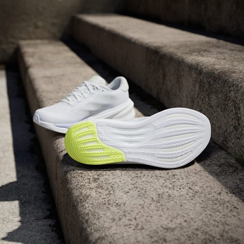Adidas Womens Supernova Stride 2.0 Crystal White/Matte Silver/Violet Tone