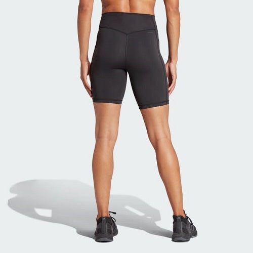 Adidas Womens Optime 7inch Training Bike Tight Black