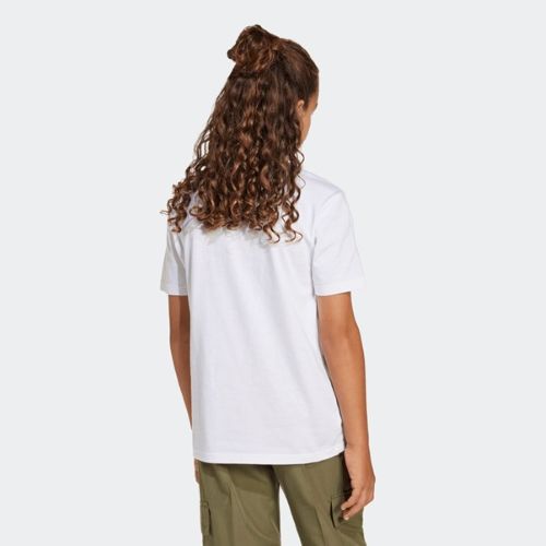 Adidas Kids Small Logo Tee White/Black