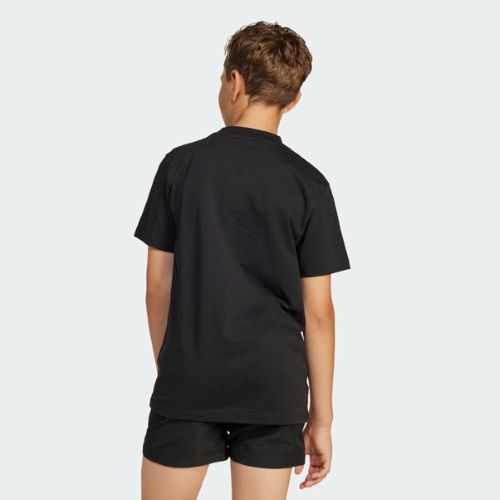 Adidas Kids Small Logo Tee Black/White