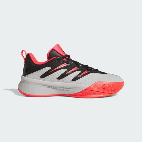Adidas Mens Dame Certified III Basketball Shoe Core Black/Lucid Red/Grey Two