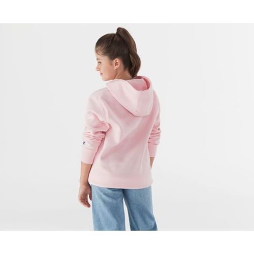 Champion Kids Script Hoodie Sugar Babe