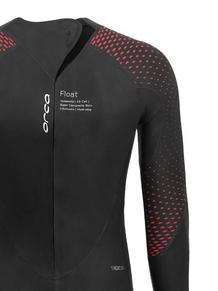 Orca Mens Athlex Float Full Sleeve Wetsuit Black/Red