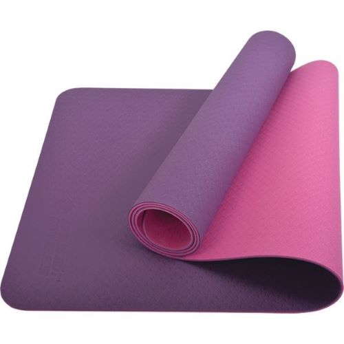 Schildkrot Fitness Dual Layer TPE Yoga Mat 4mm Purple/Pink
