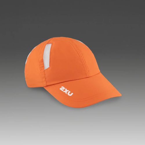 2XU Run Cap Ember/White