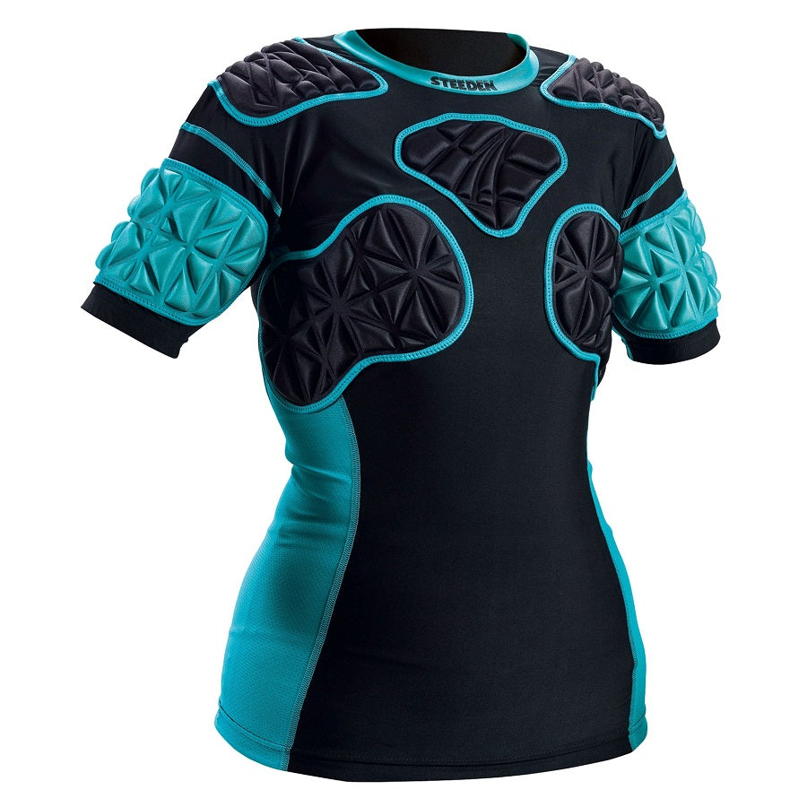 Steeden Super Lite Womens Shoulderpads Black/Blue