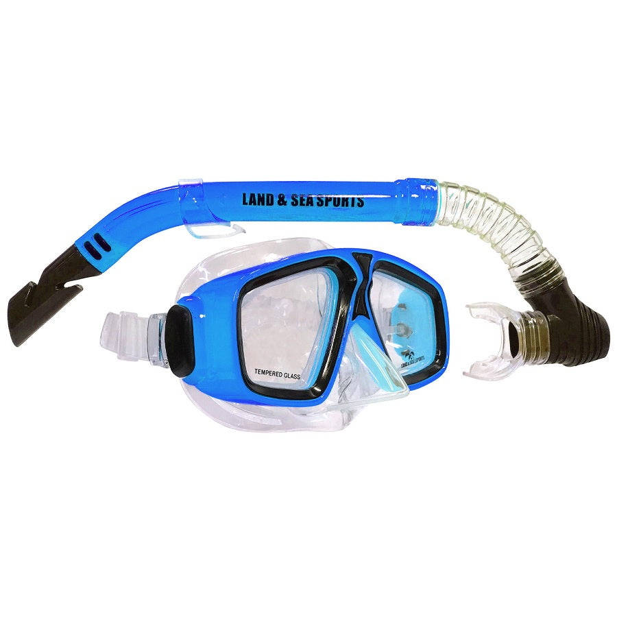 Land & Sea Daydream Adult Mask & Snorkel Set Blue