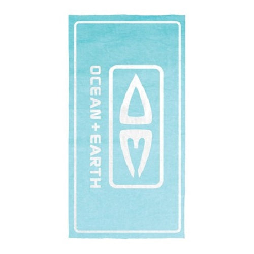OE Priority Beach Towel Pale Aqua