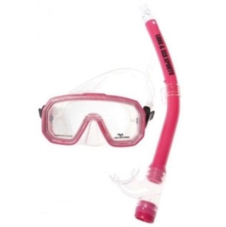 Land & Sea Kakadu Junior Mask & Snorkel Set Pink