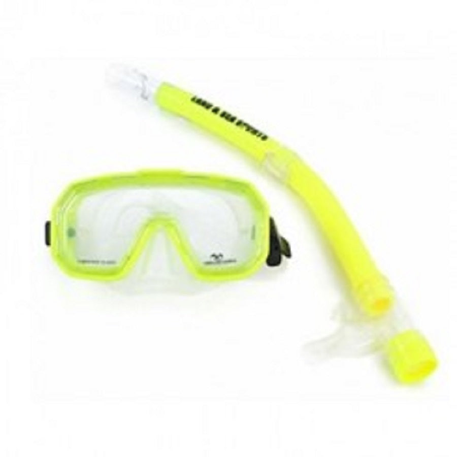 Land & Sea Kakadu Junior Mask & Snorkel Set Yellow