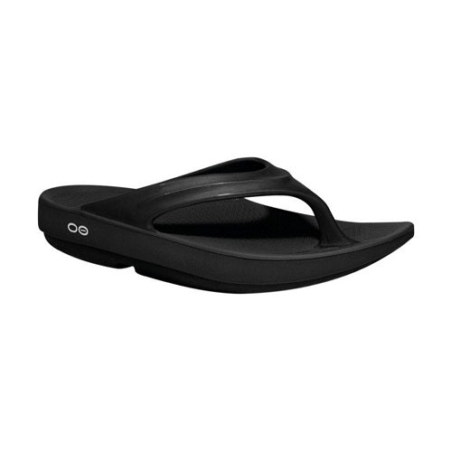 Oofos Womens Slides Oolala 1400 Black