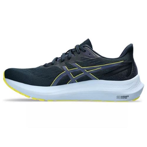 Asics Mens GT 2000 12 4E Wide French Blue/Bright Yellow