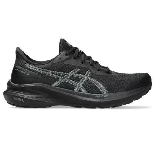 Asics Womens GT 1000 13 Black/Steel Grey