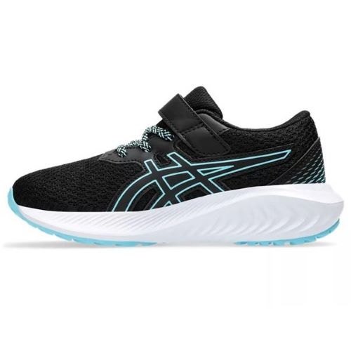 Asics Kids Pre Excite 10 PS Black/Bright Cyan