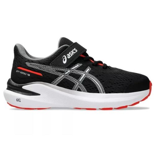 Asics Kids GT 1000 13 PS Black/Fiery Red