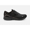 Brooks Mens Ghost 15 2E Wide Black/Black/Ebony