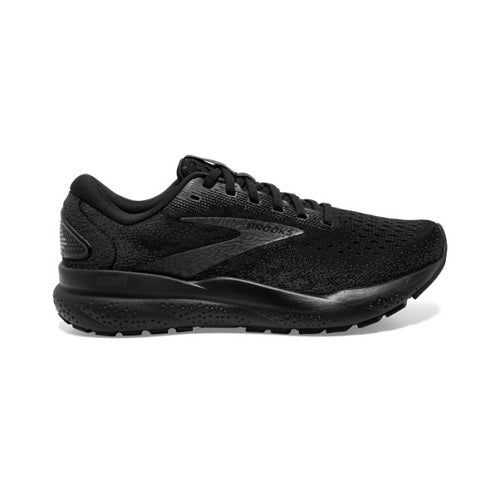 Brooks Mens Ghost 16 Black/Black/Ebony