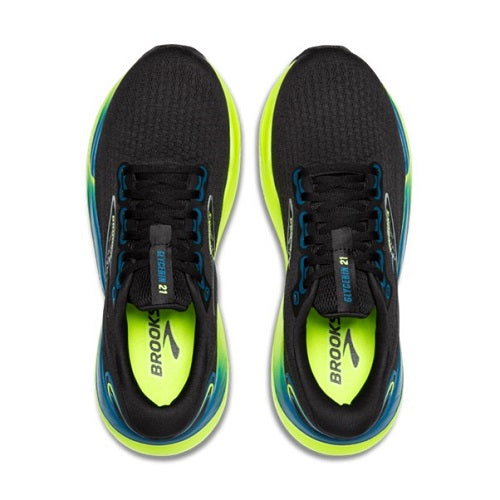 Brooks Mens Glycerin 21 Black/Blue/Nightlife