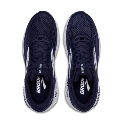 Brooks Mens Beast GTS 24 2E Peacoat/True Navy/White