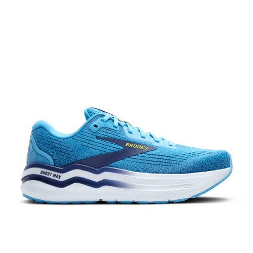 Brooks Mens Ghost Max 2 Bonny Blue/Blue/Yellow