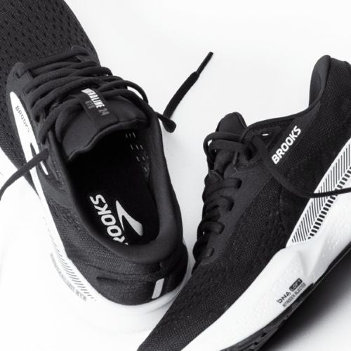 Brooks Mens Adrenaline GTS 24 Black/White