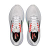 Brooks Mens Ghost 17 White/Pink Clay/Gecko
