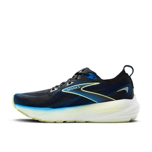 Brooks Mens Glycerin 22 Black/Cobalt/Neo Yellow