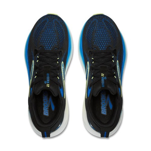 Brooks Mens Glycerin 22 Black/Cobalt/Neo Yellow