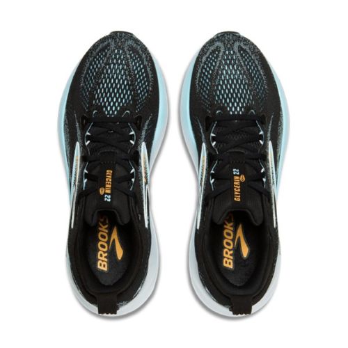 Brooks Mens Glycerin 22 Black/Atomizer/Orange
